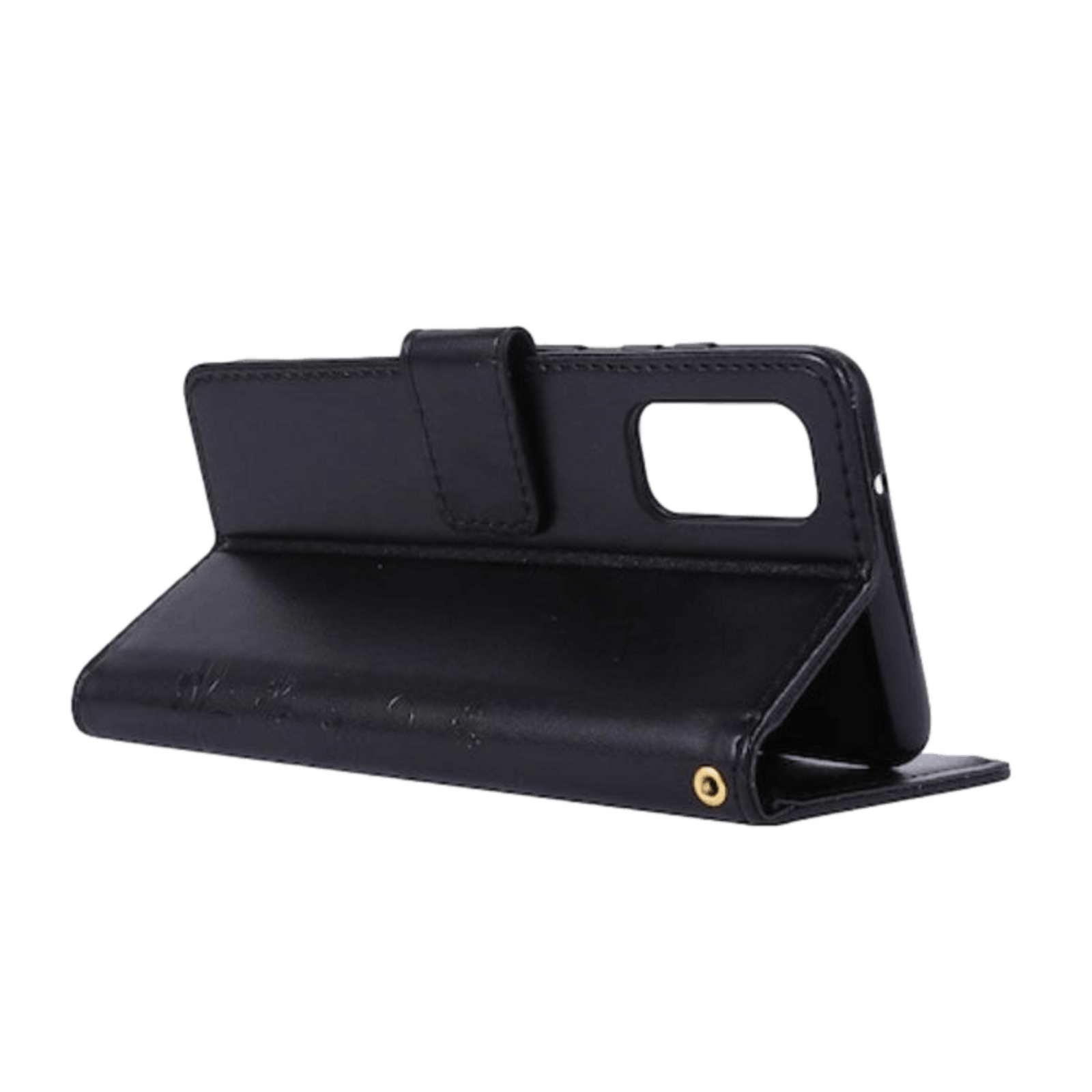 Mocaa Samsung Galaxy S20 Booklet Telefoonhoesje Zwart