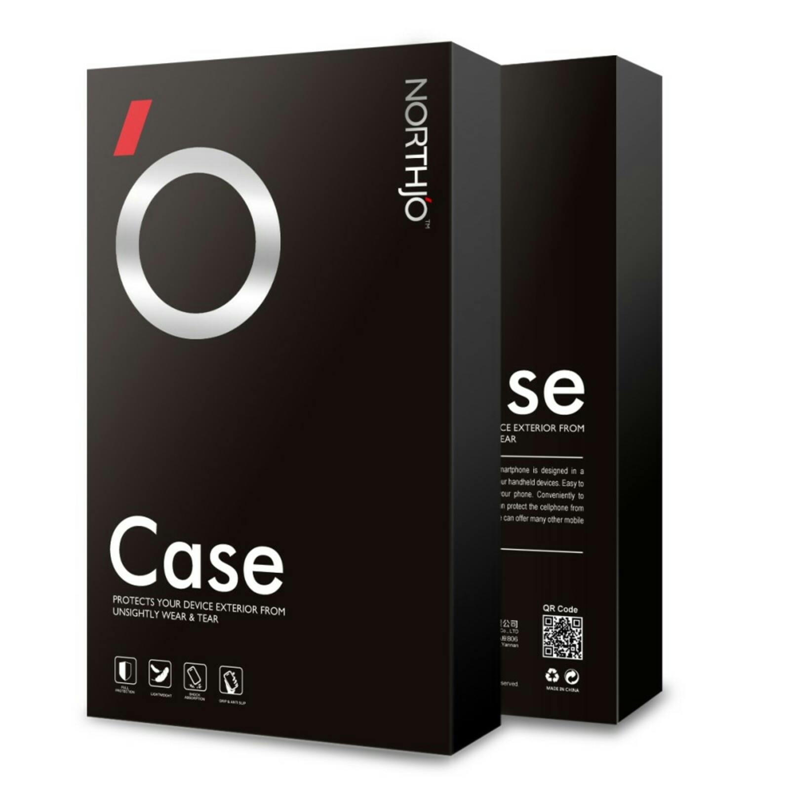 Northjo Apple iPhone 16 All-in-One Protection Pack Transparant