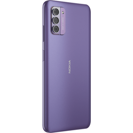 Nokia G42 5G So Purple - Aanzicht vanaf rechts