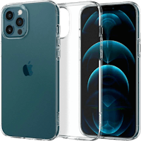 Spigen iPhone 12 (Pro) Liquid Crystal Hoesje