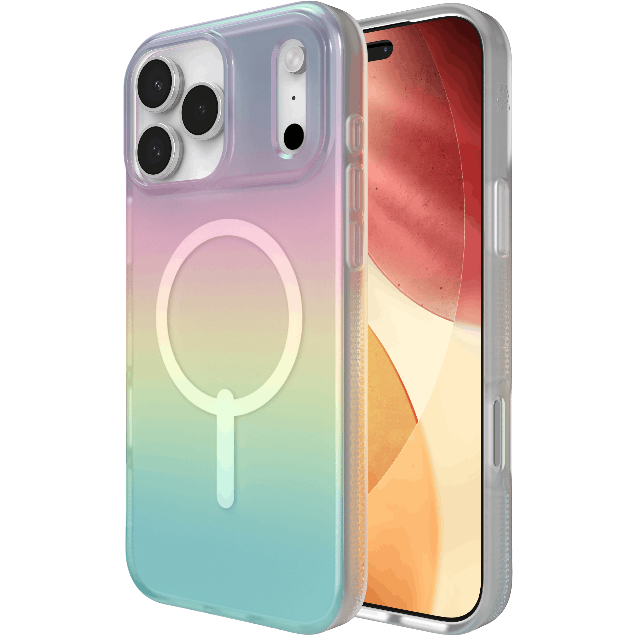 ZAGG iPhone 17 Pro Max MagSafe Milan Case Iridescent - Voorkant