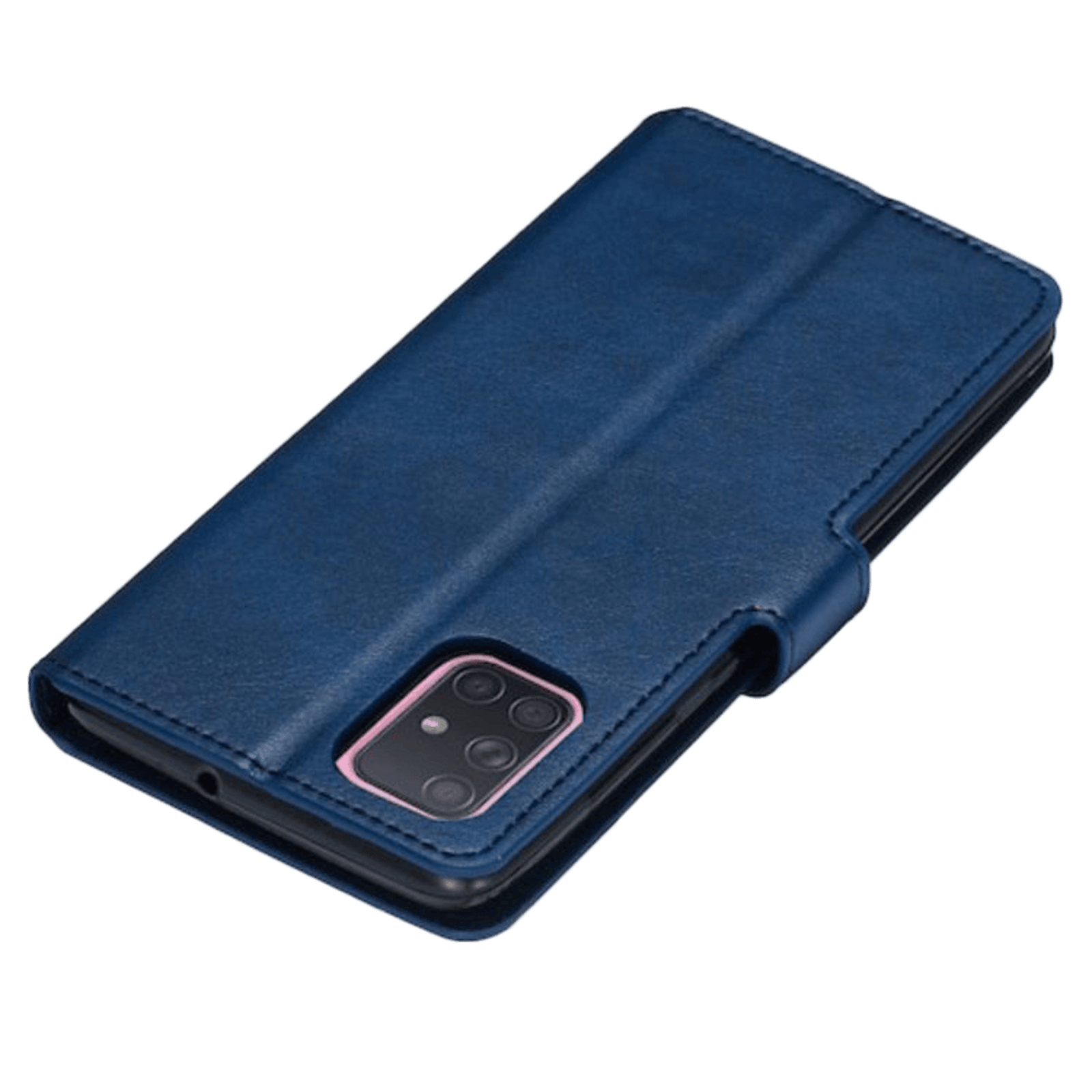 Mocaa Samsung Galaxy S20 Slim-Fit Boek Hoesje Blauw