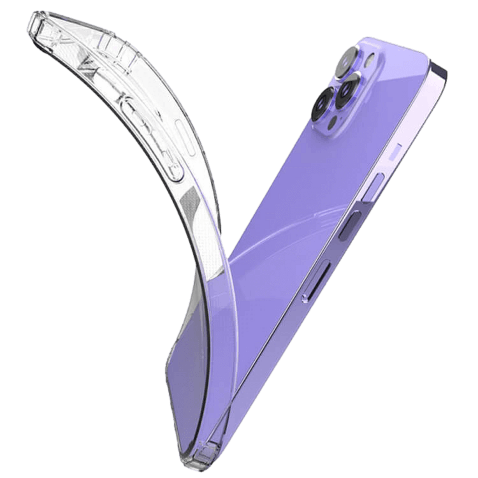 CaseBody iPhone 13 Pro Max ShockProof Hoesje Transparant