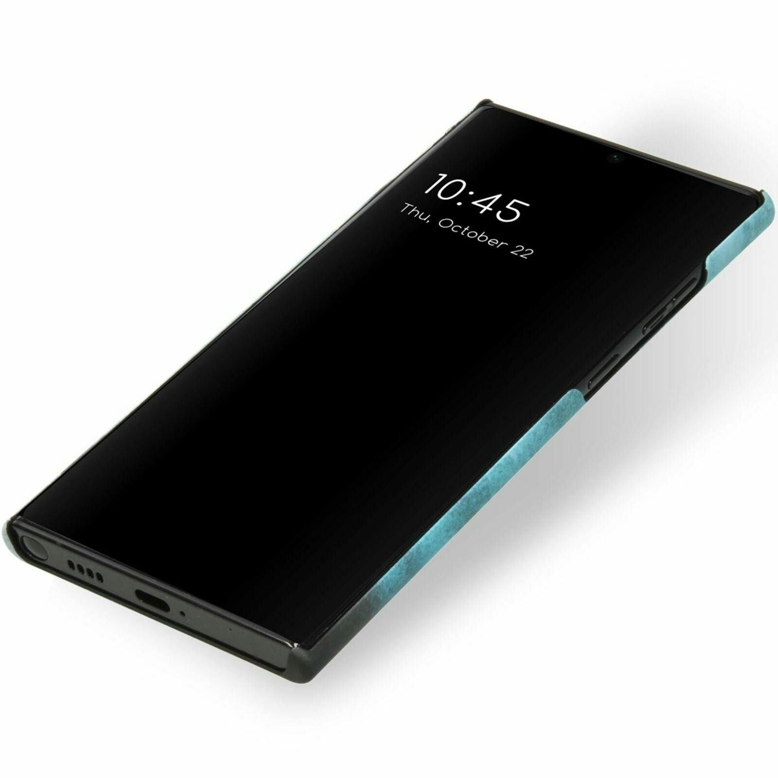 Selencia Galaxy S22 Ultra Fashion Hoesje Air Blue