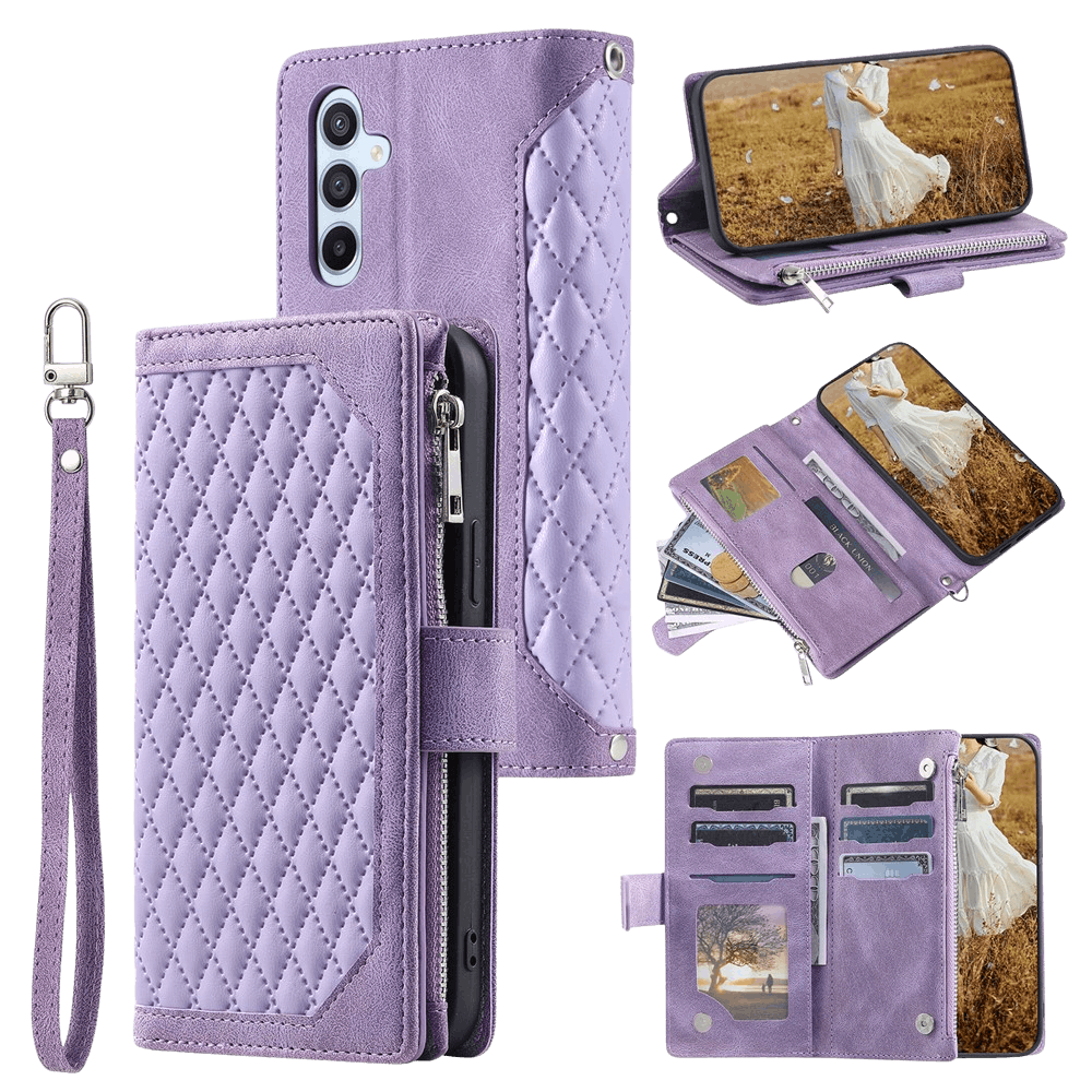 TwoTone Samsung Galaxy A17 (5G) Wallet Hoesje Paars