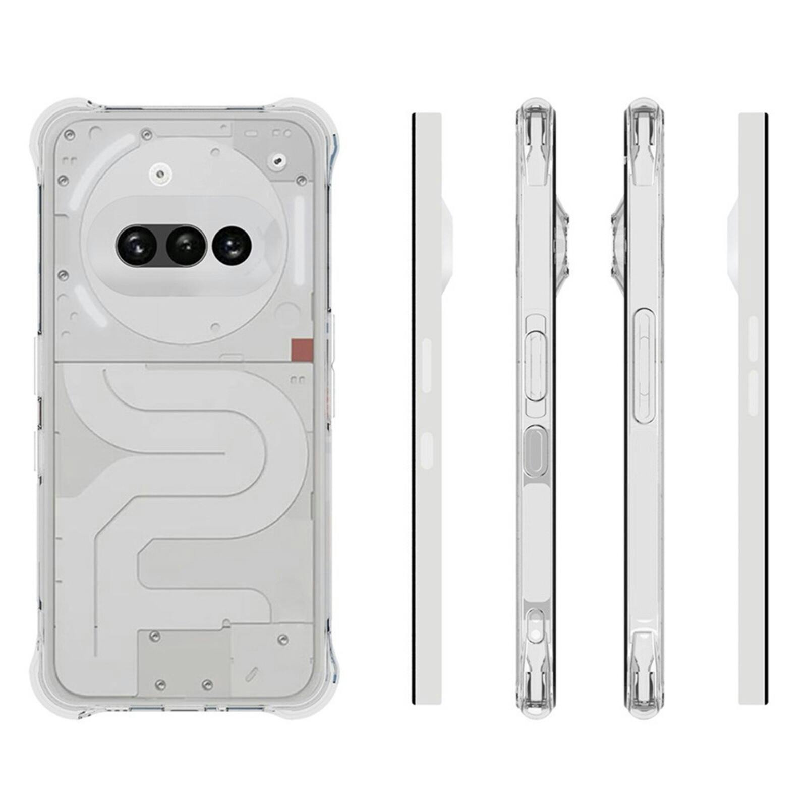 CaseBody Nothing Phone (3a) Shockproof Hoesje Transparant
