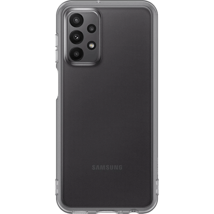 Samsung Galaxy A23 Hoesje Zwart - Voorkant