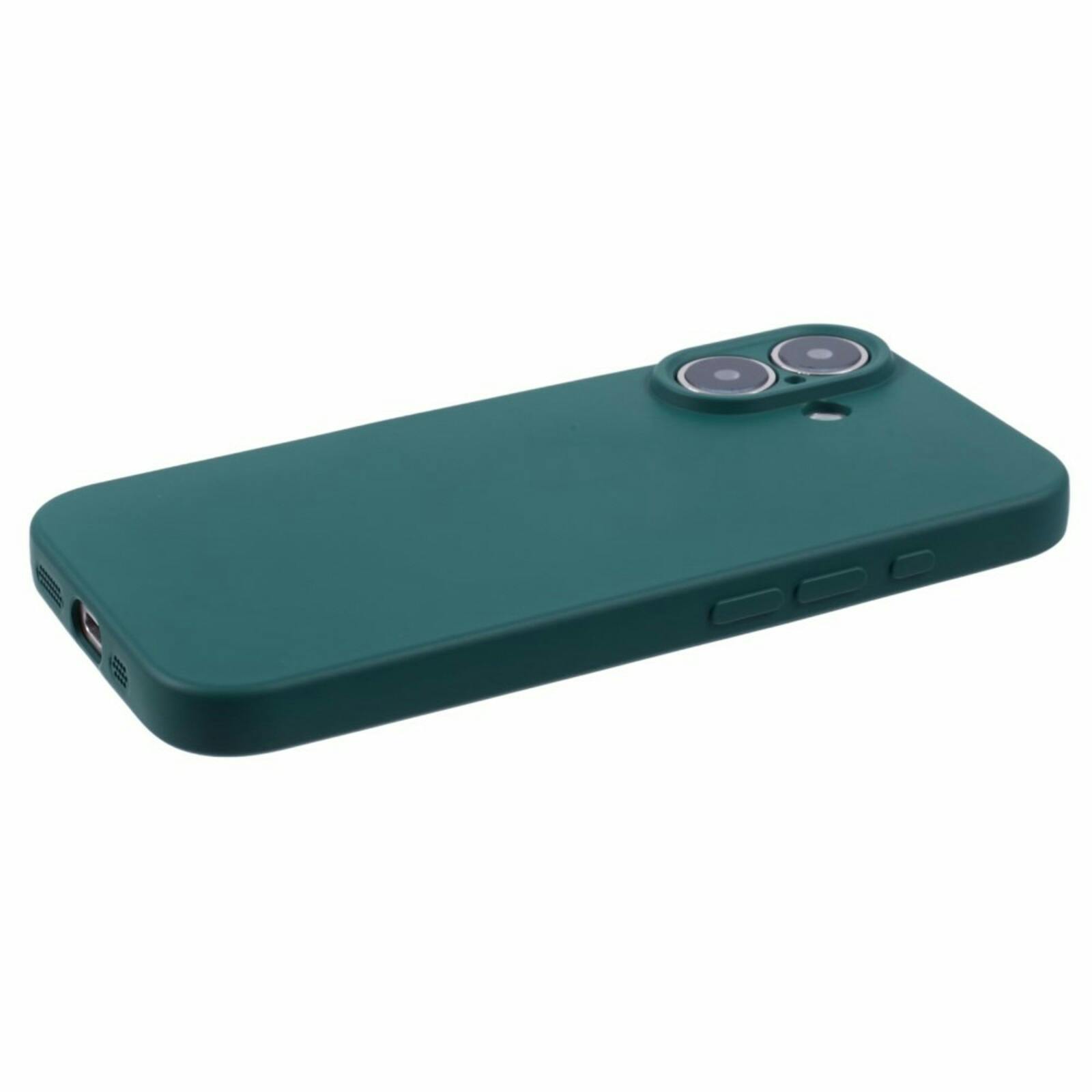 Mocaa Apple iPhone 16 Plus Lens Protection Hoesje Groen