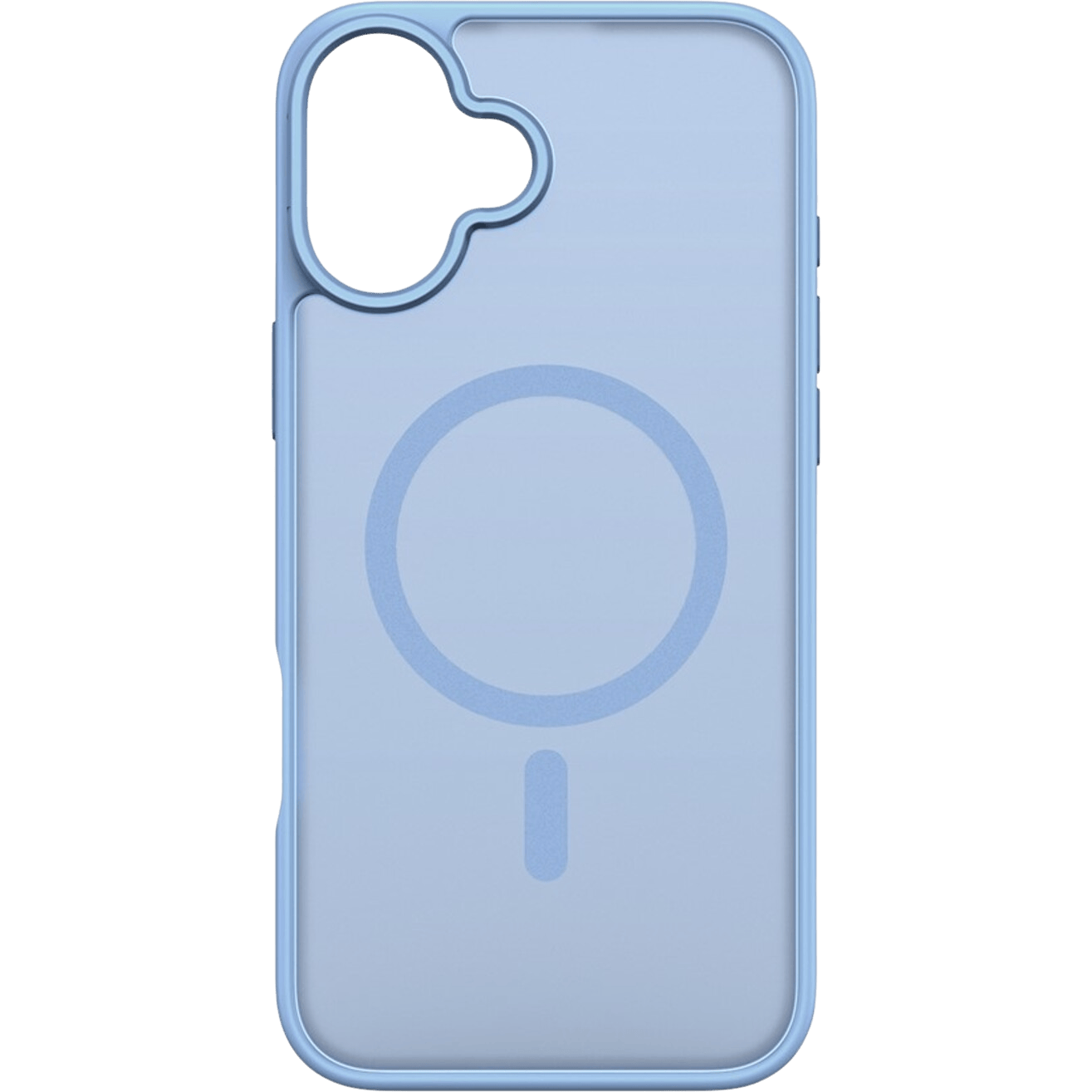 DUX DUCIS iPhone 15 Mat MagSafe Hoesje Blauw