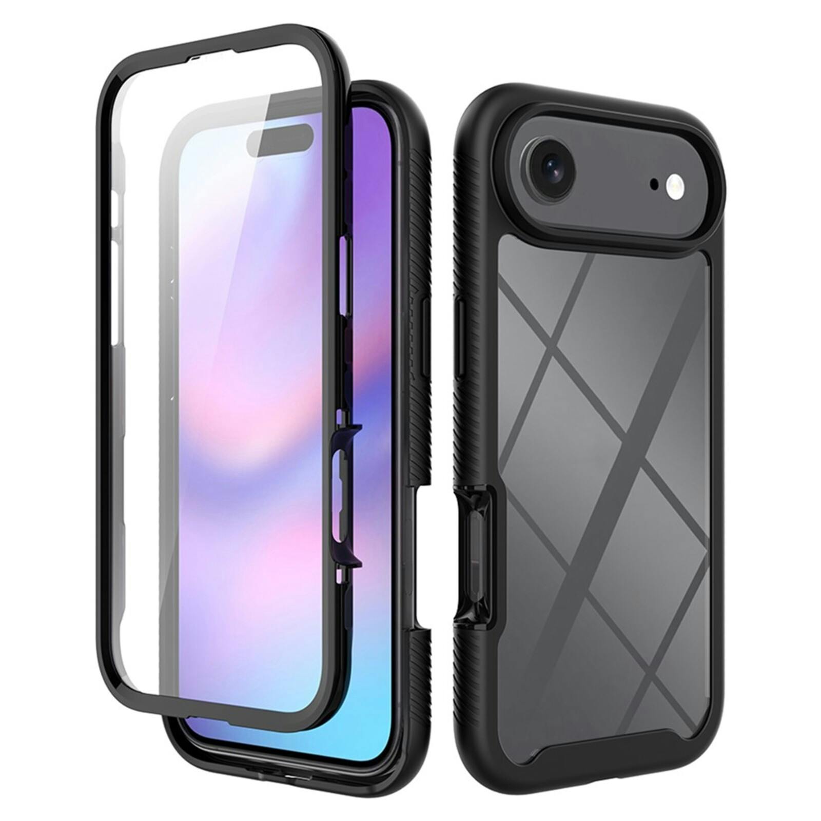 Comfycase Apple iPhone 17 Air Full Protection Hoesje Zwart