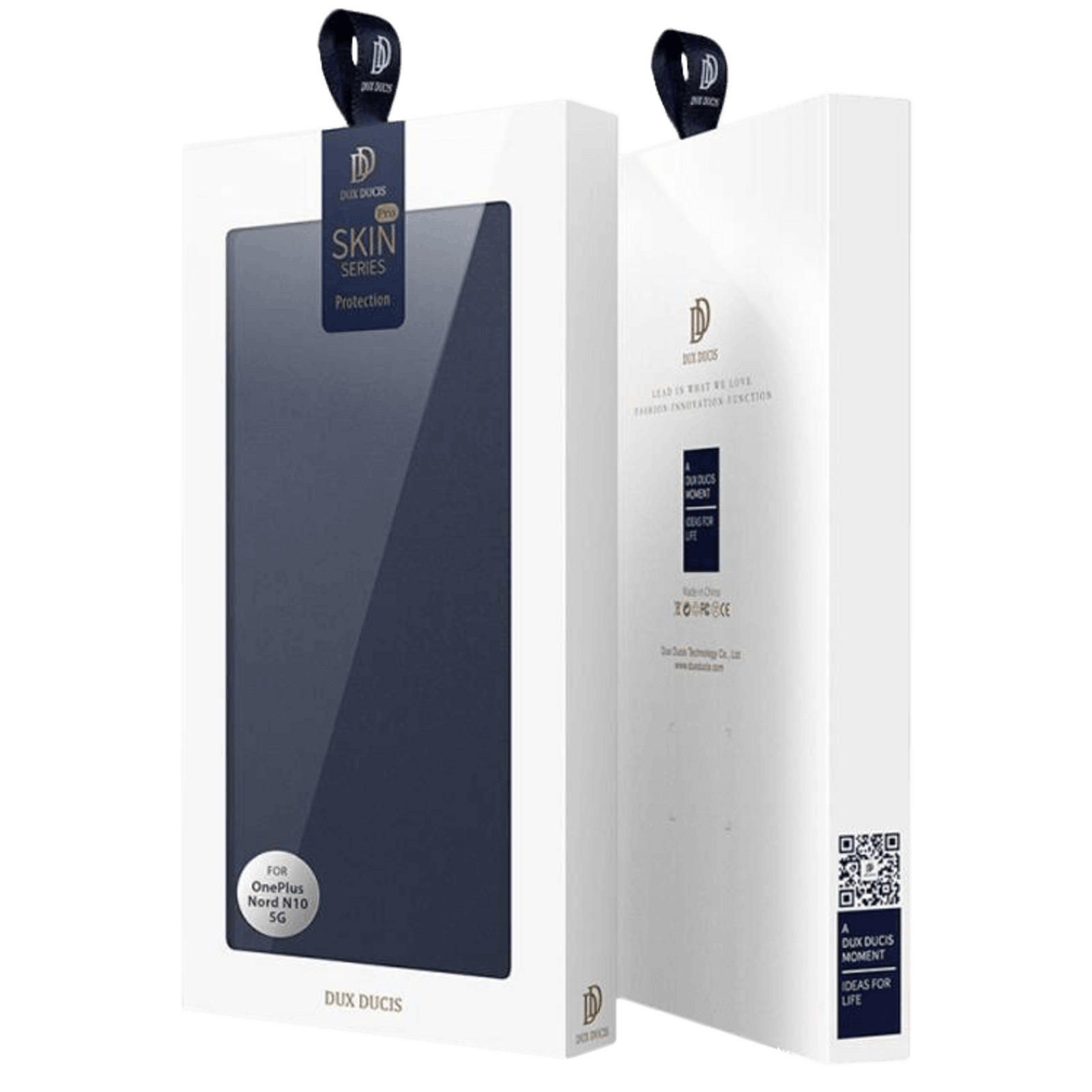 DUX DUCIS OnePlus Nord N10 Skin Pro Flip Case Hoesje Blauw