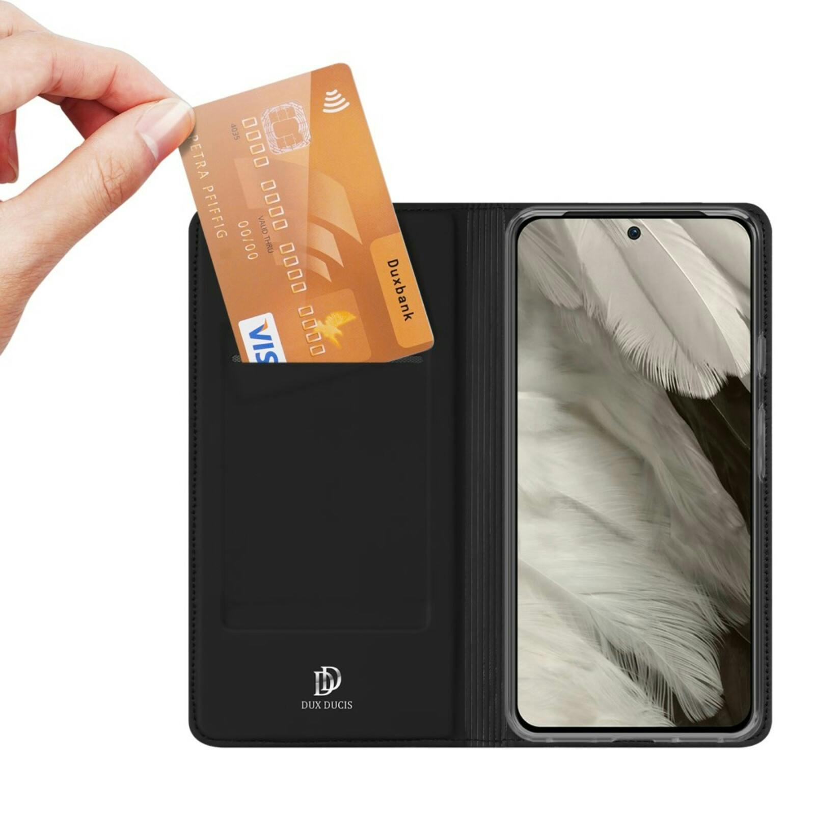 DUX DUCIS Google Pixel 8 Skin Pro Hoesje Zwart