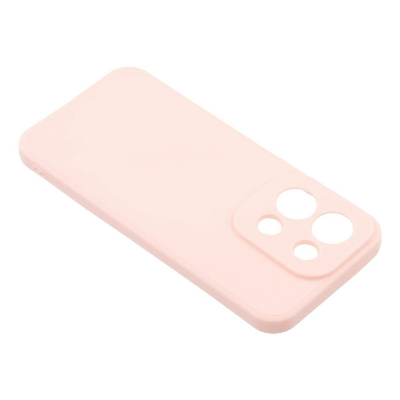 Mocaa Xiaomi Redmi 15C Siliconen Hoesje Roze