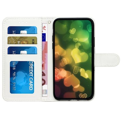 Mocaa Samsung Galaxy A35 Luipaardprint Boek Hoesje Meerkleurig