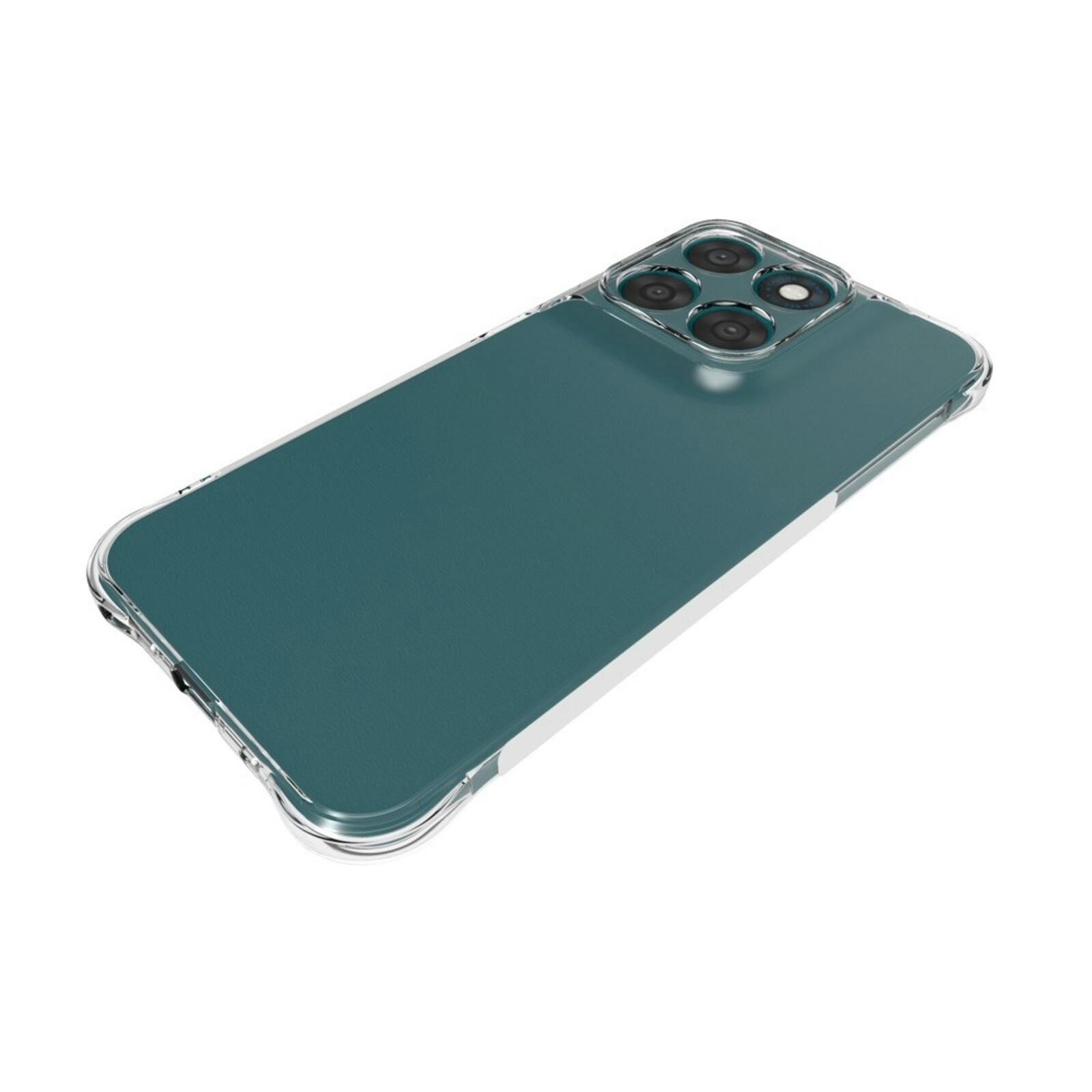 CaseBody Motorola Moto G67 Shockproof Hoesje Transparant