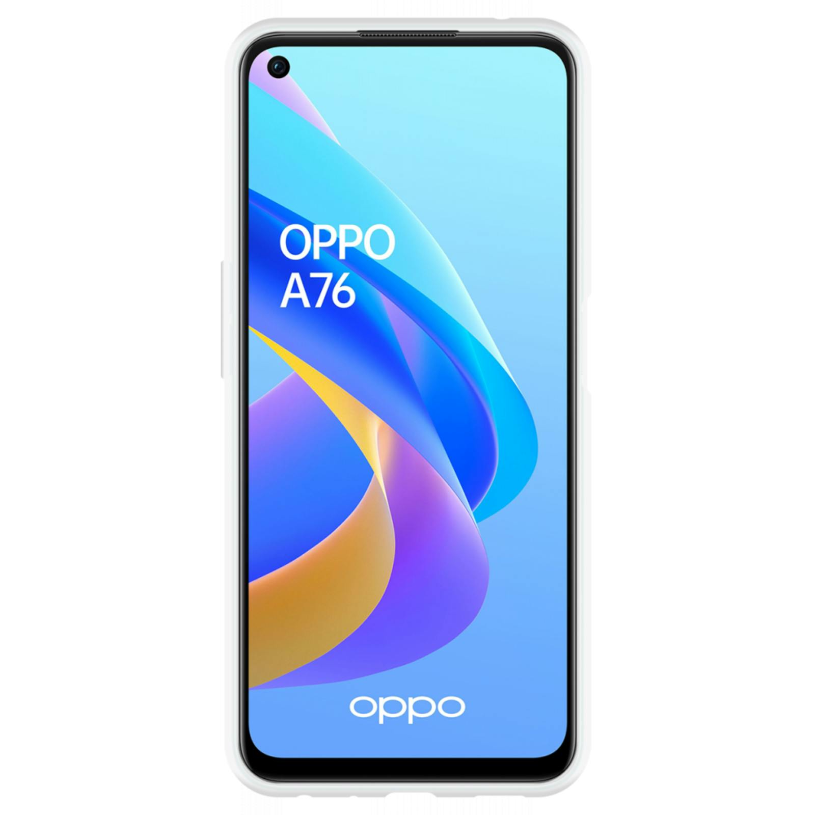 Just in Case OPPO A76 Siliconen (TPU) Hoesje Clear