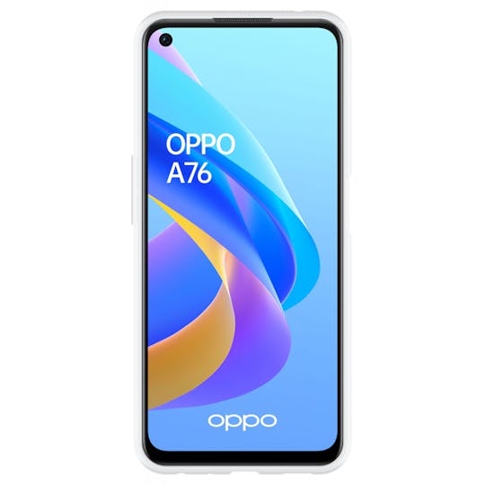Just in Case OPPO A76 Siliconen (TPU) Hoesje Clear