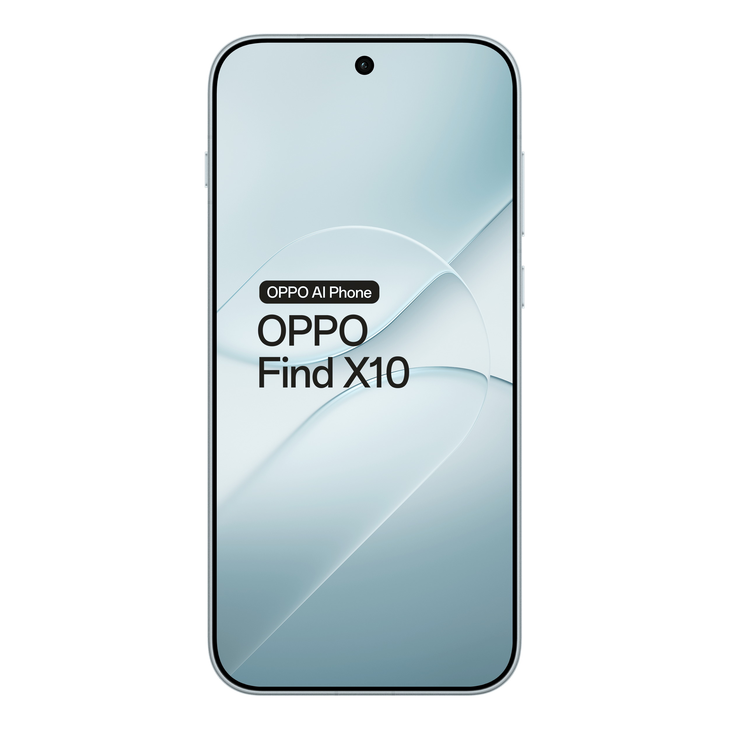 OPPO Find X10 Glacier Blue - Voorkant