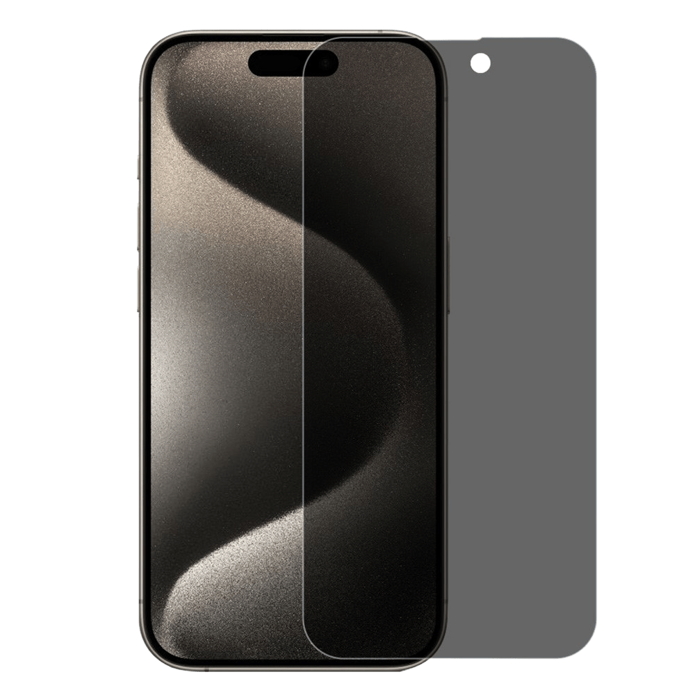 Northjo iPhone 15 (Pro) Screenprotector Privacy