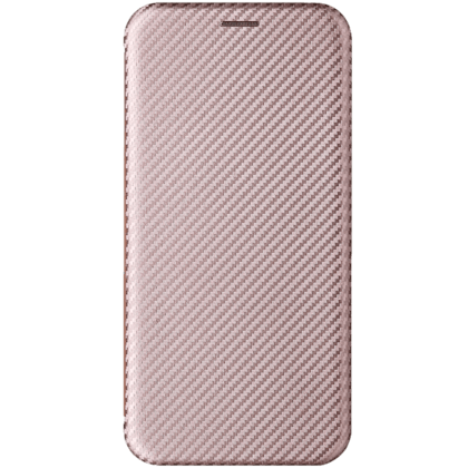 Comfycase Samsung Galaxy A52(s) Carbon Shell Flip Case Hoesje Rosegoud