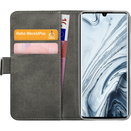 Mobilize Xiaomi Mi Note 10 (Pro) Portemonnee Hoesje Zwart