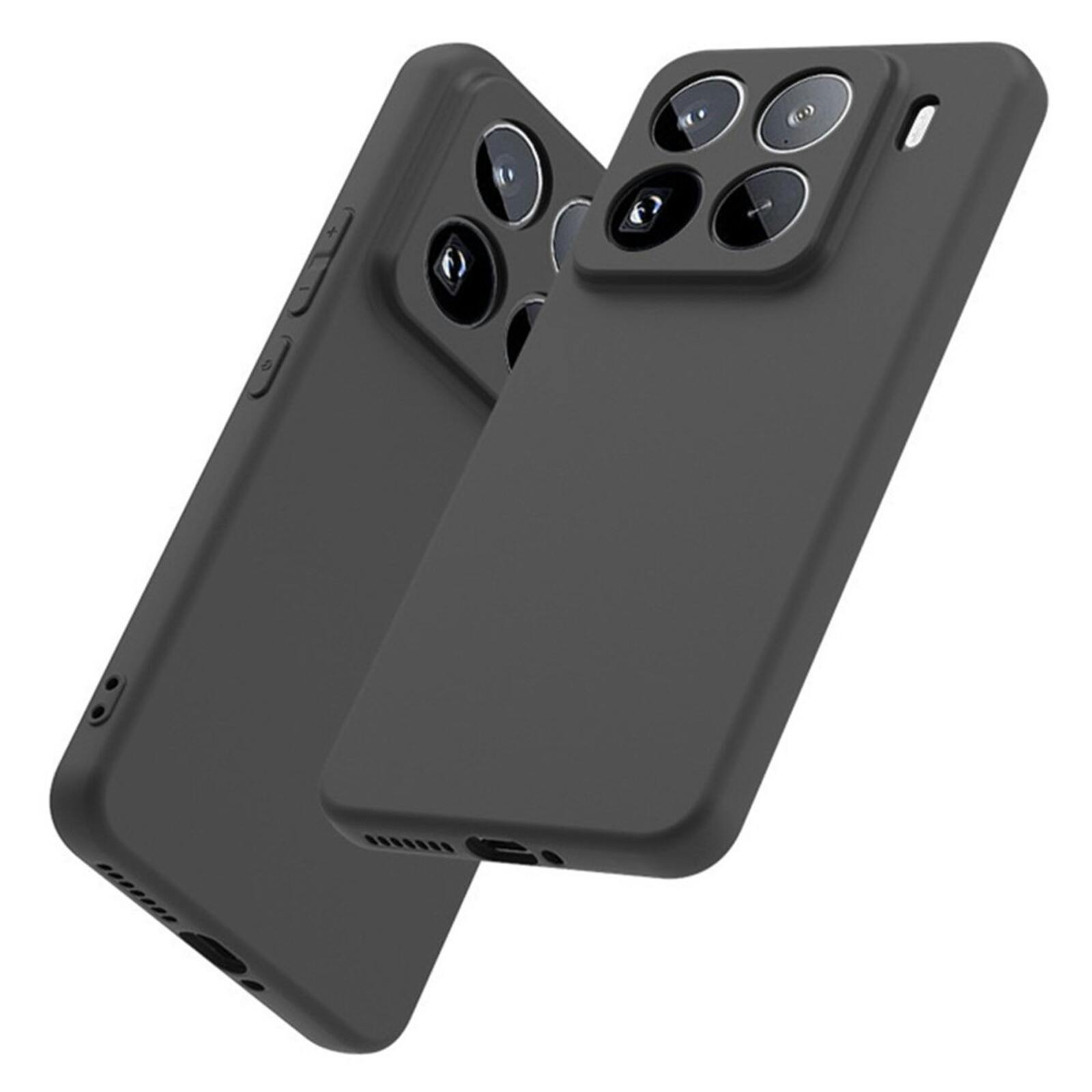 Mocaa Xiaomi 15 Pro Slim-Fit Telefoonhoesje Zwart