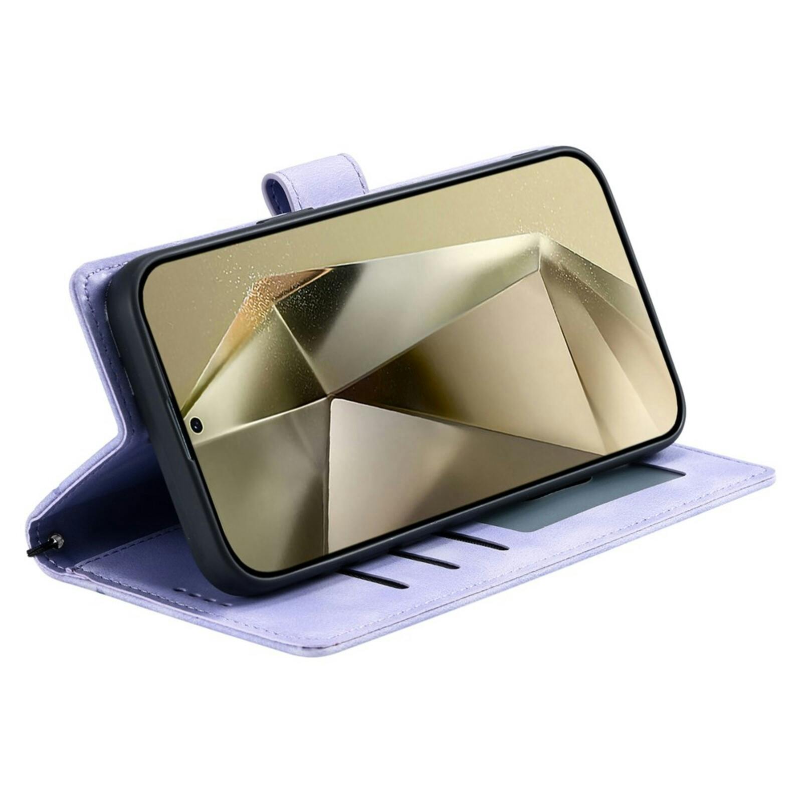 Comfycase Samsung Galaxy S26 Ultra Mandala Bookcase Paars