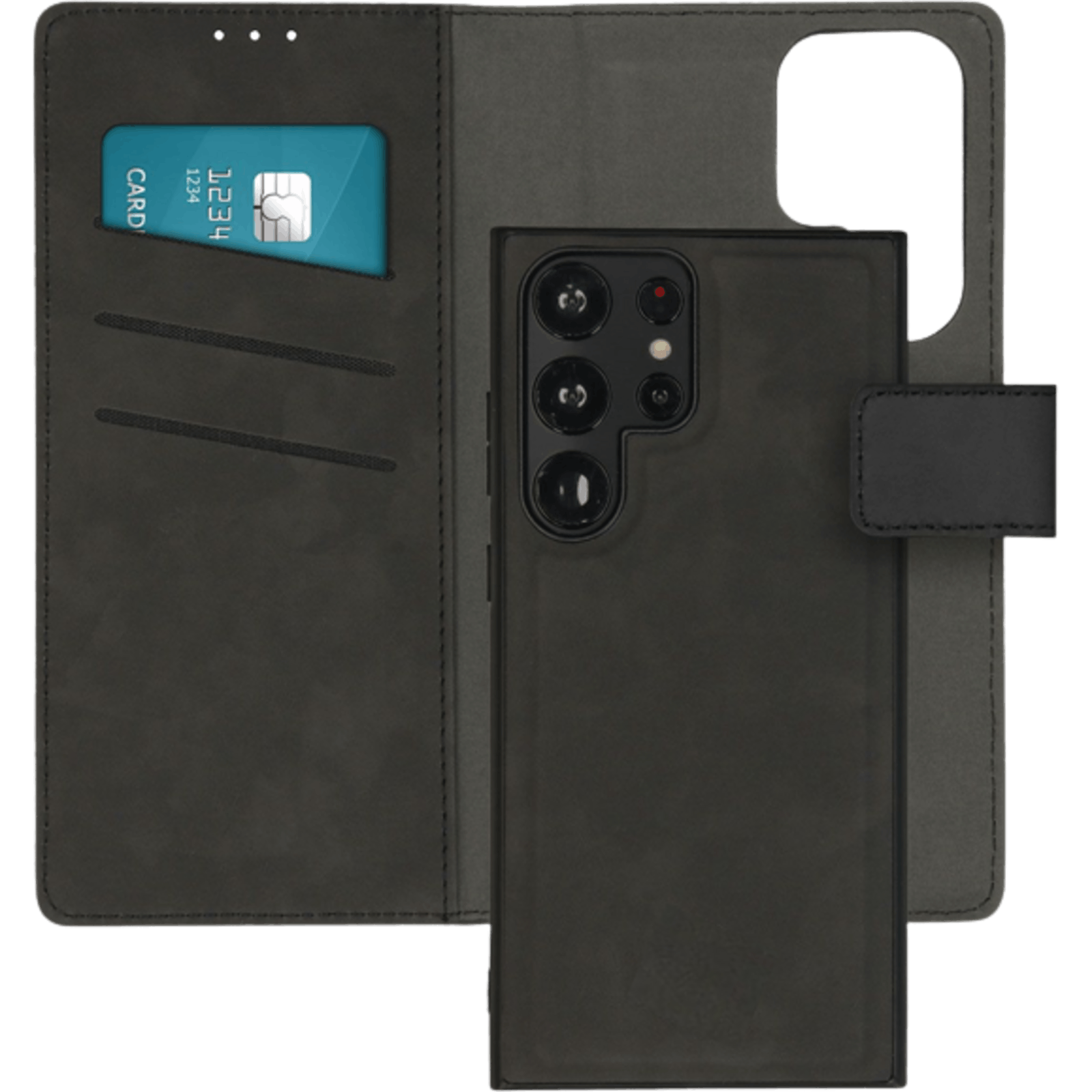 Kees Galaxy S23 Ultra Luxe 2-in-1 Portemonnee Hoesje