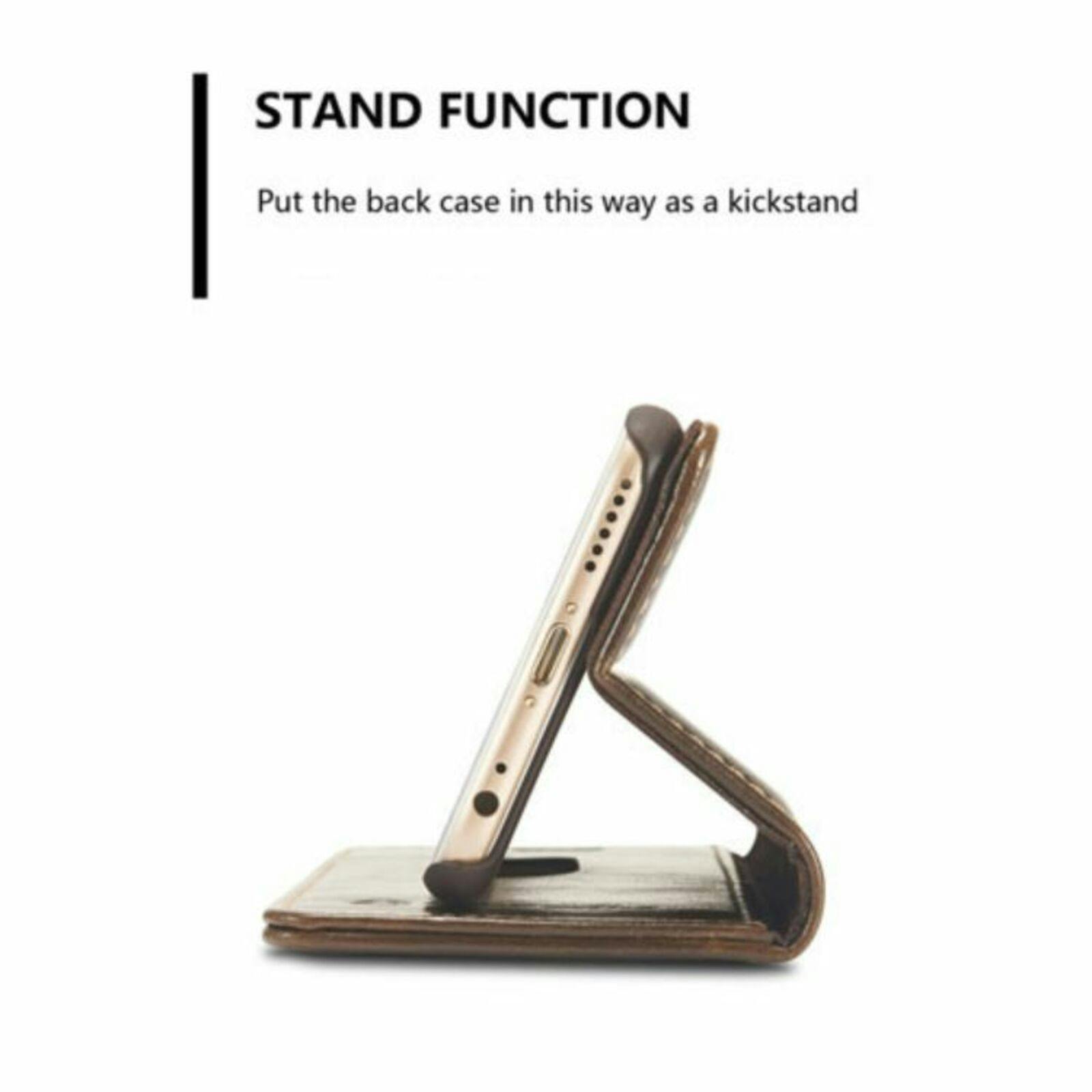 Caseme iPhone 6 / 6s Bookcase Hoesje Bruin