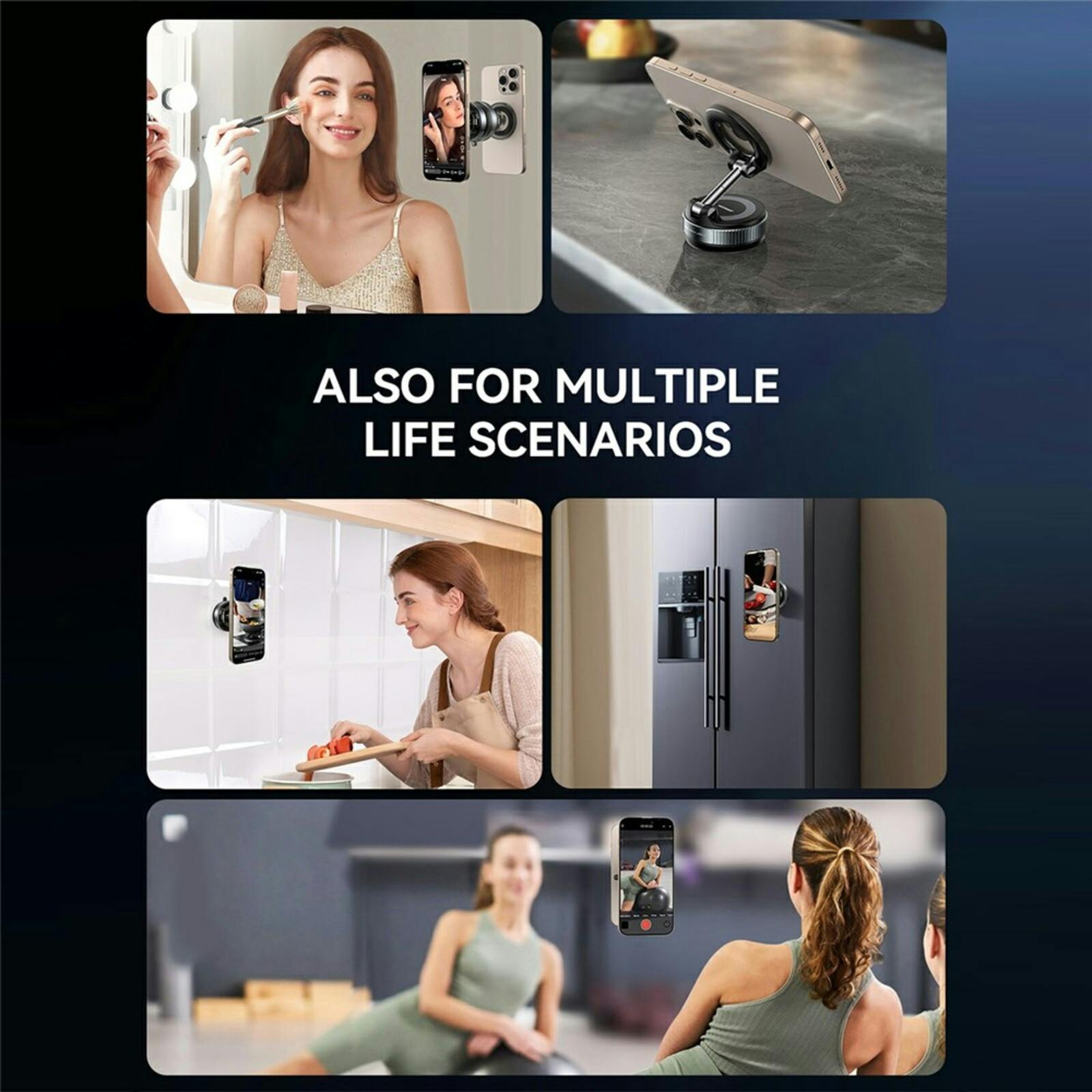 Joyroom Suction Cup Magnetic Car Phone Holder