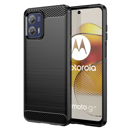 Mocaa Motorola G73 Schokbestendig Hoesje Zwart