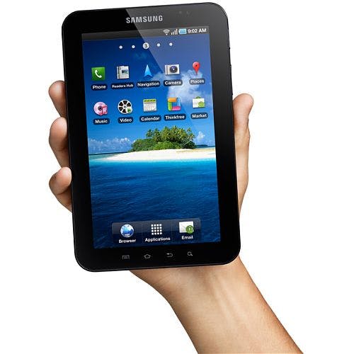 Samsung Galaxy Tab P1000 + € 150 cashback