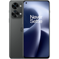 OnePlus Nord 2T 5G Gray Shadow - Voorkant & achterkant met abonnement