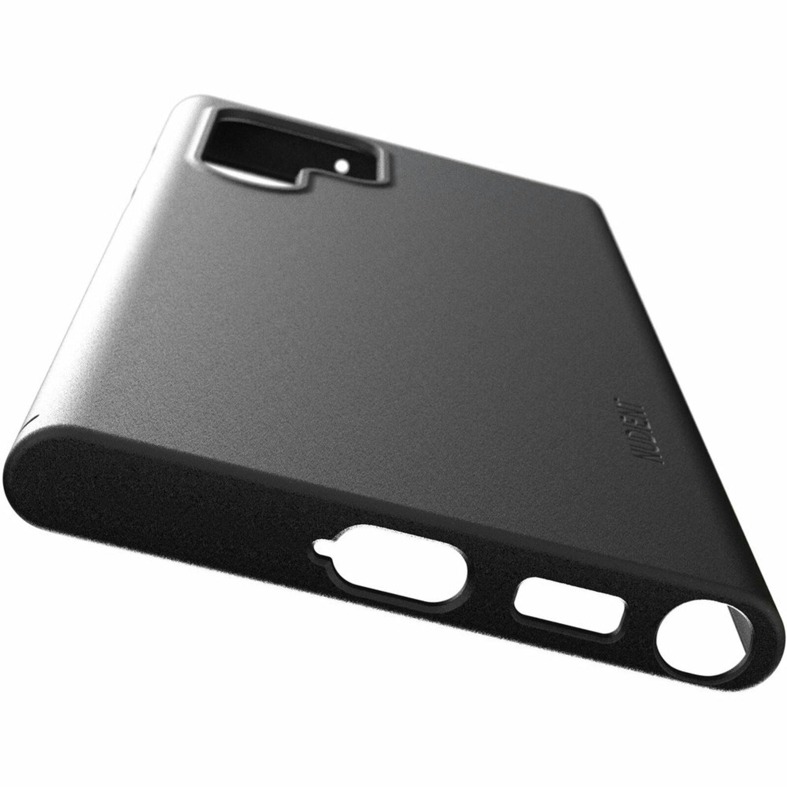 Nudient Galaxy S22 Ultra Precise Hoesje Ink Black