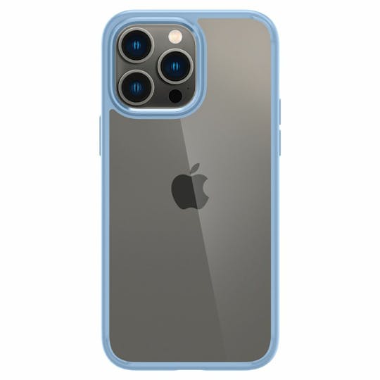 Spigen iPhone 14 Pro Max Doorzichtig Hard Hoesje Blauw