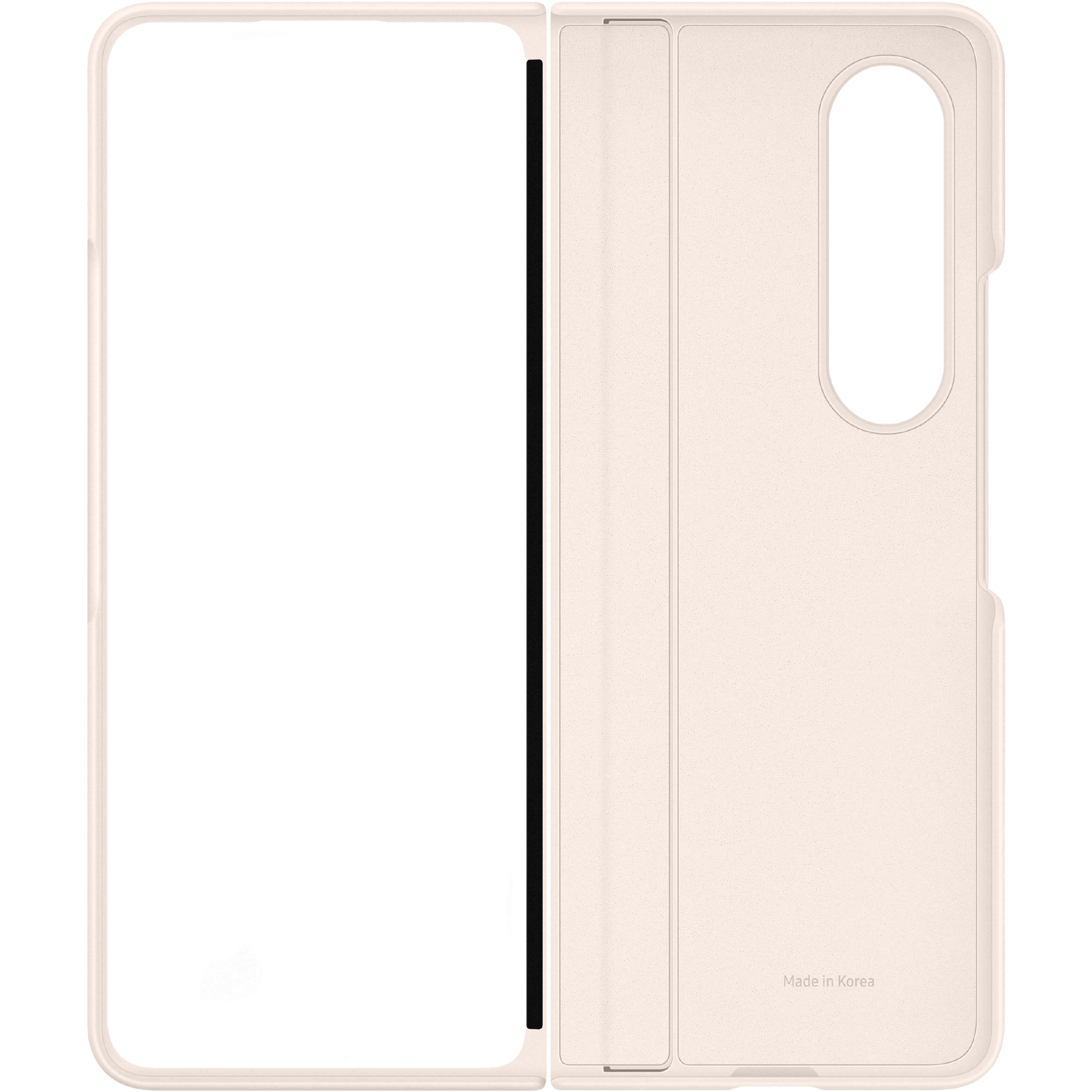 Samsung Galaxy Z Fold4 Protective Standing Hoesje Geel