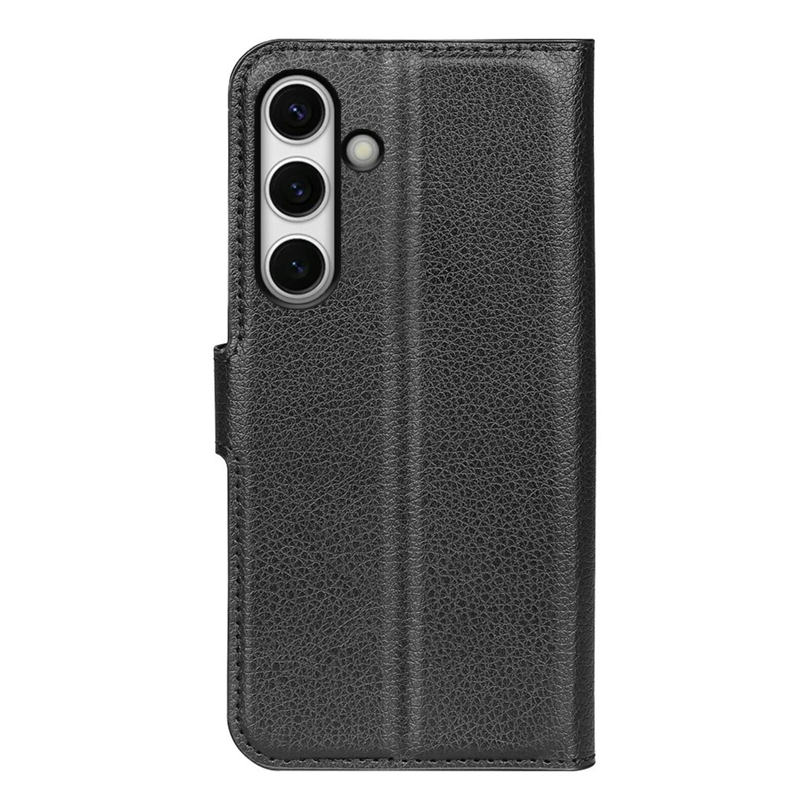 Mocaa Samsung Galaxy S24 FE Slim-Fit Book Case Zwart