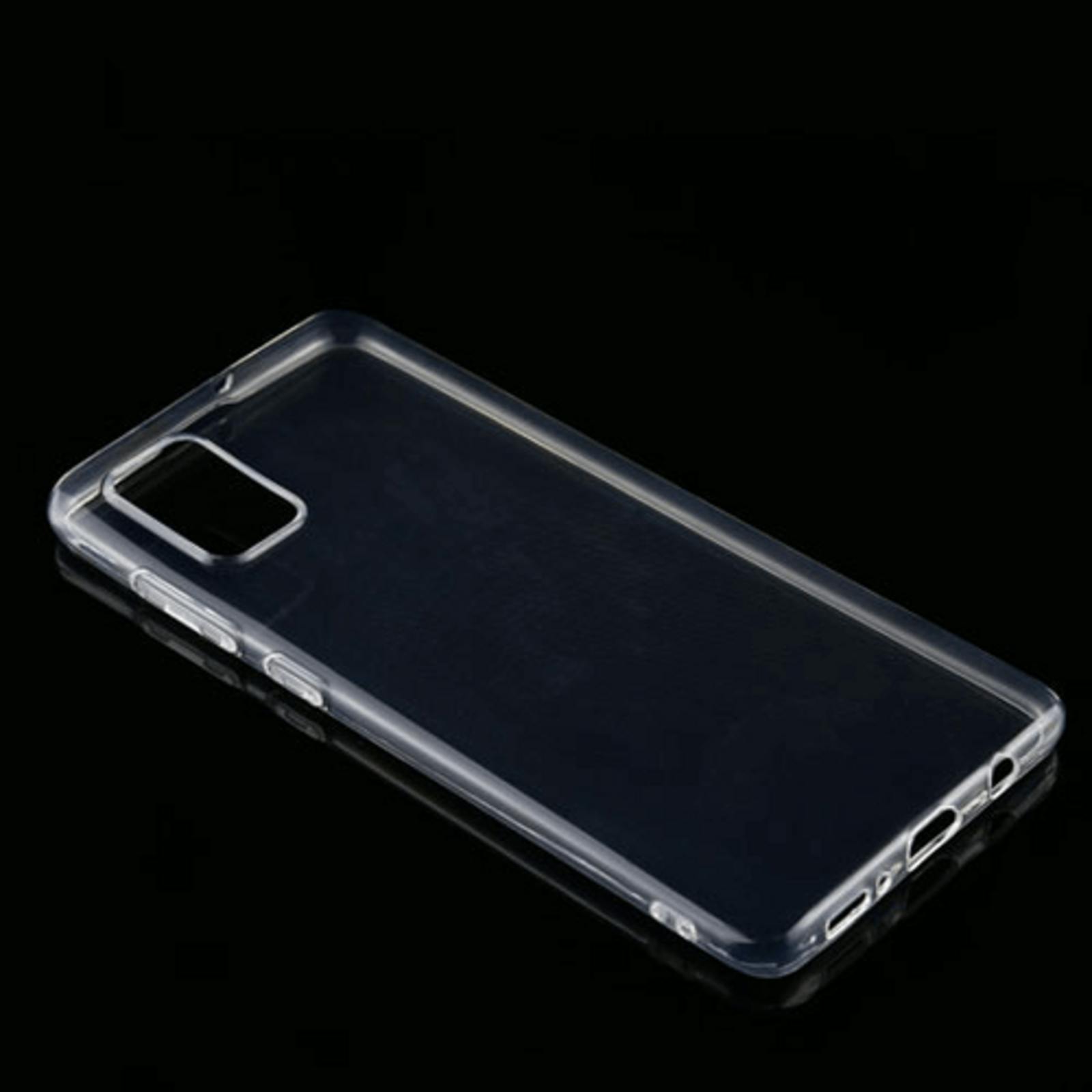 Mocaa Samsung Galaxy A71 0.75mm Doorzichtig Beschermhoesje Transparant