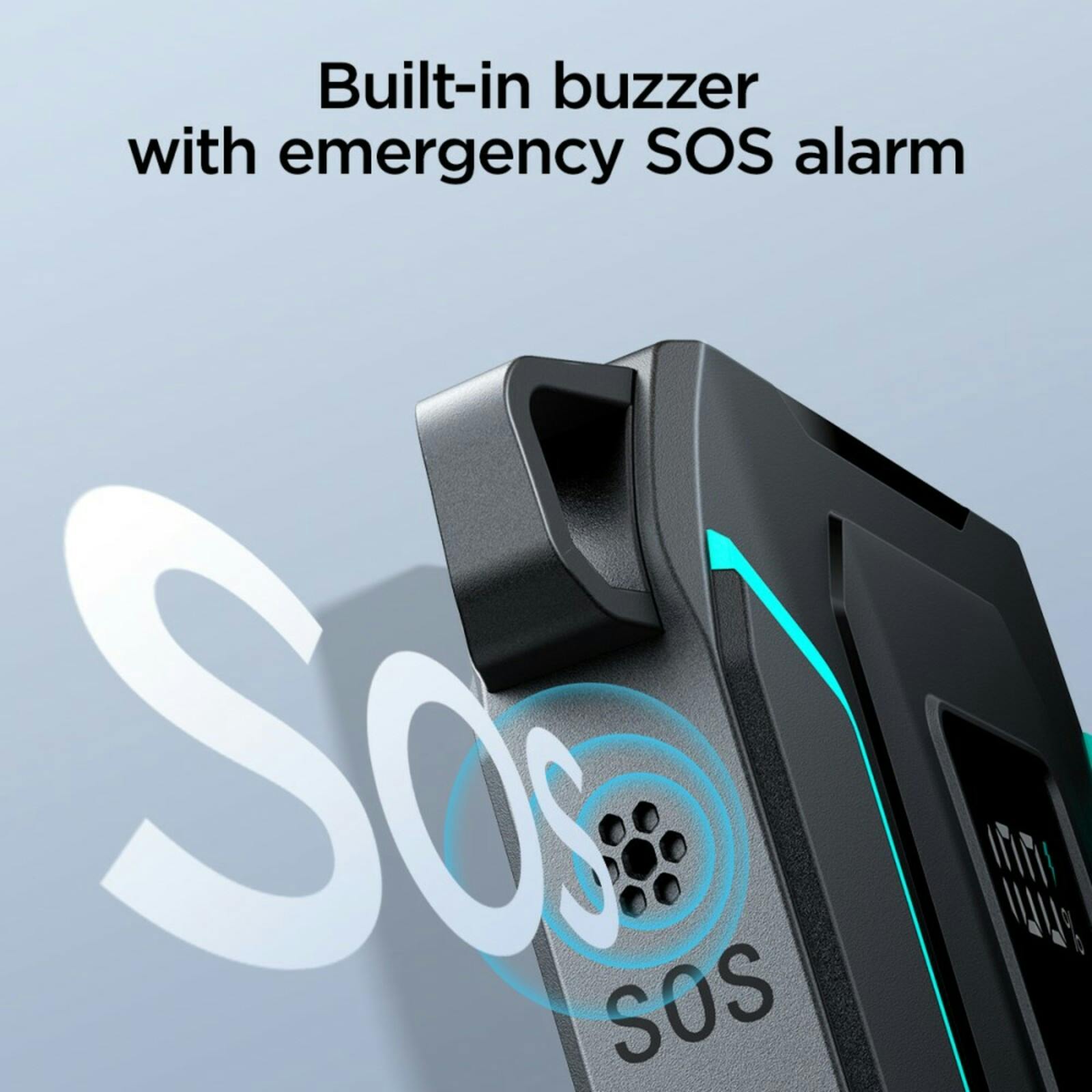 Joyroom 22.5W Dual Cable Outdoor Powerbank Zwart 10.000 mAh