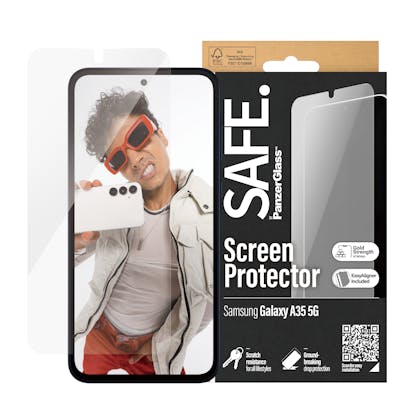 PanzerGlass SAFE Samsung Galaxy A35 Glazen Screenprotector