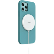 Aukey Aircore Magnetische Qi Draadloze Oplader 15W White - Voorkant