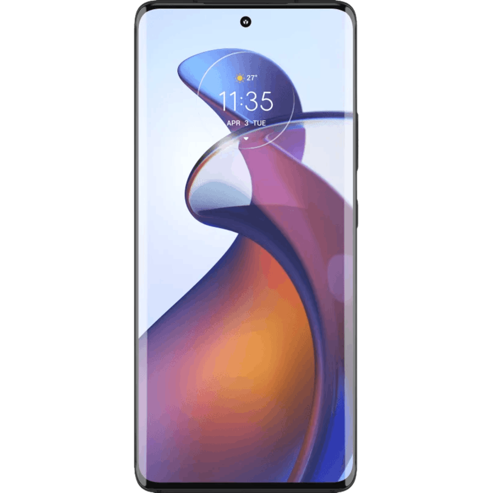 Motorola Edge 30 Fusion Quartz Black - Voorkant