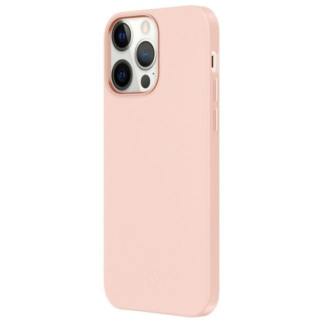 Valenta iPhone 13 Pro Luxe Leren Hoesje Roze