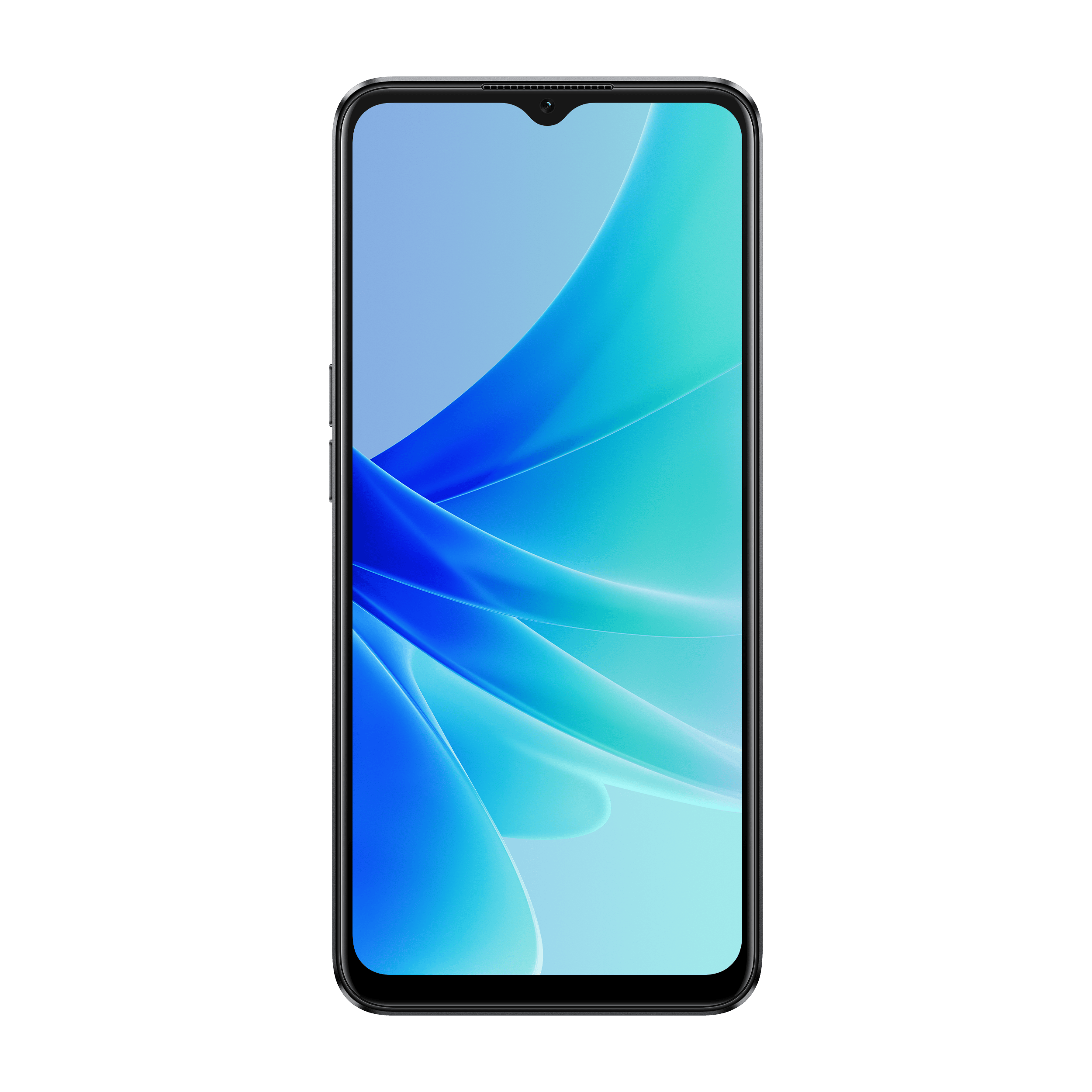 OPPO A57 Glowing Black - Voorkant