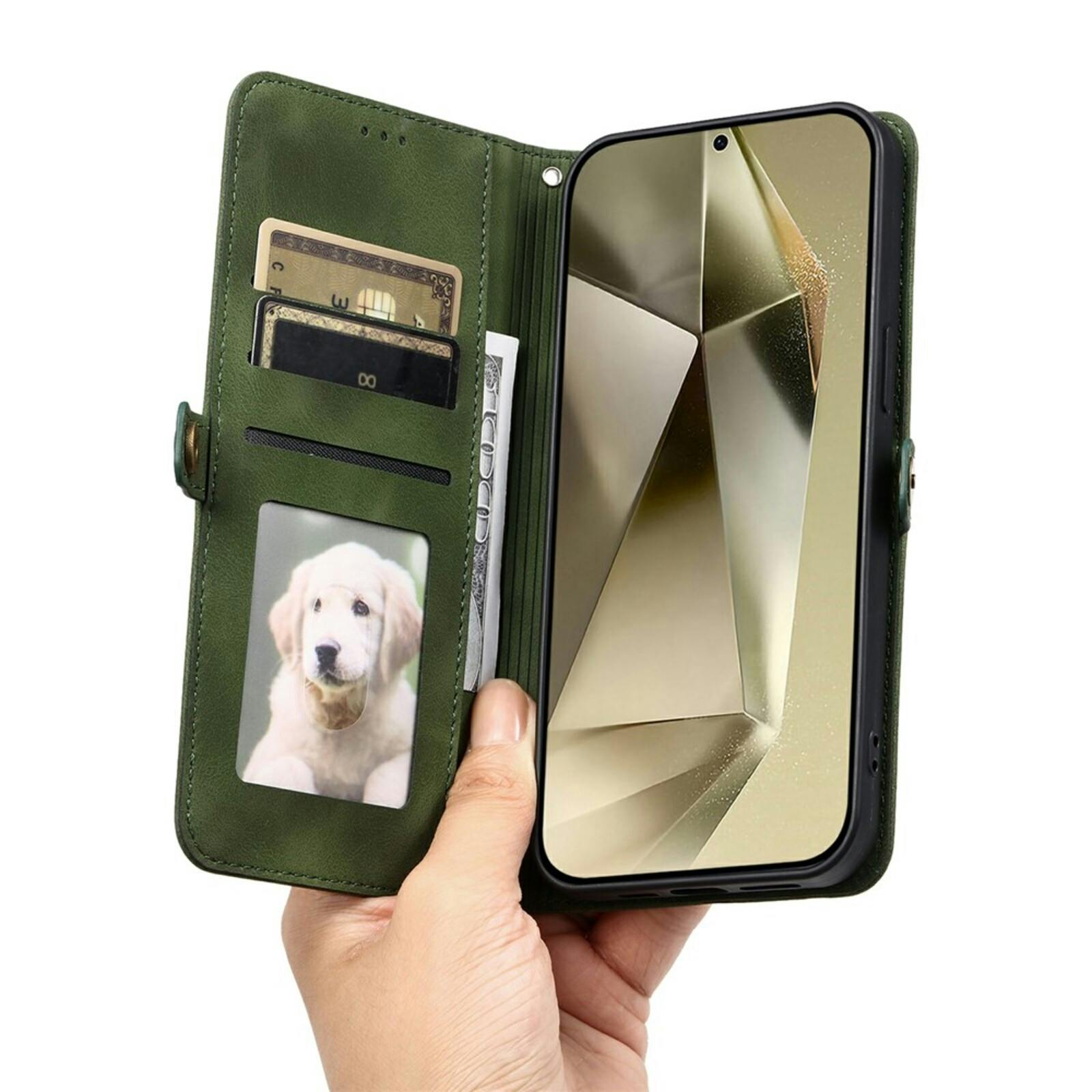 Comfycase Samsung Galaxy S26 FE Mandala Wallet Groen