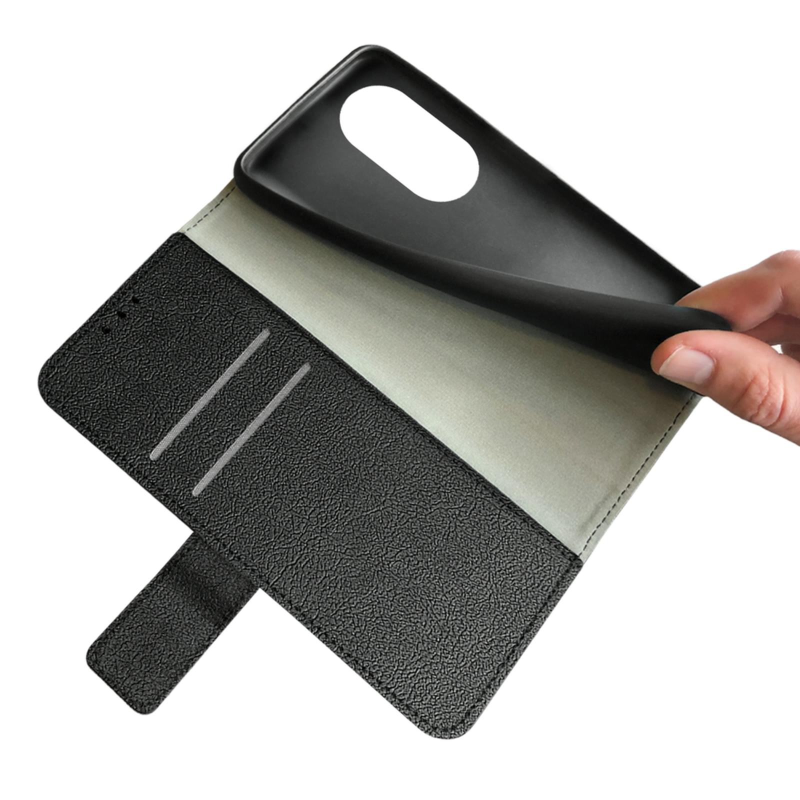 Just in Case Reno10 (Pro) Portemonnee Hoesje Zwart