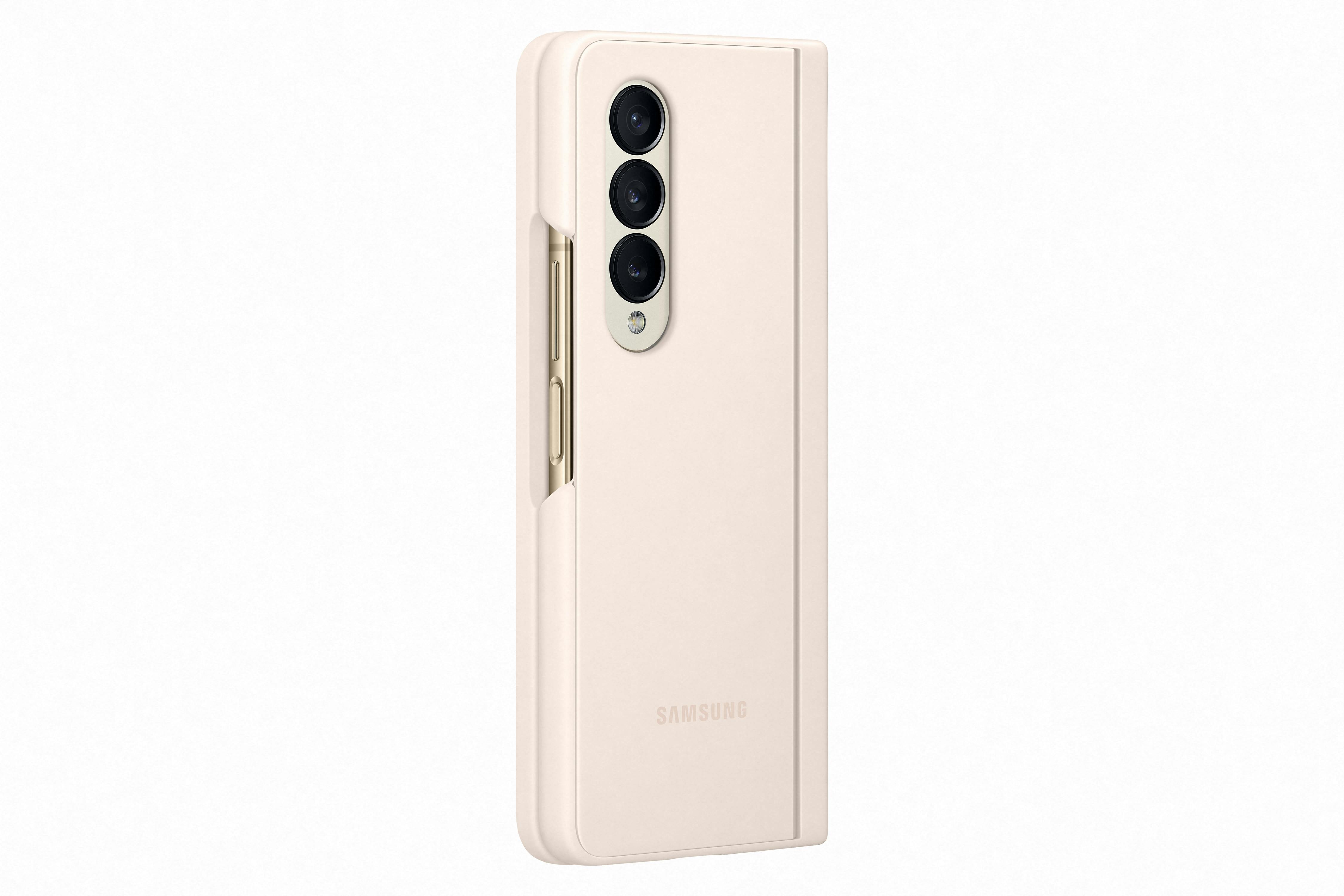 Samsung Galaxy Z Fold4 Protective Standing Hoesje Geel
