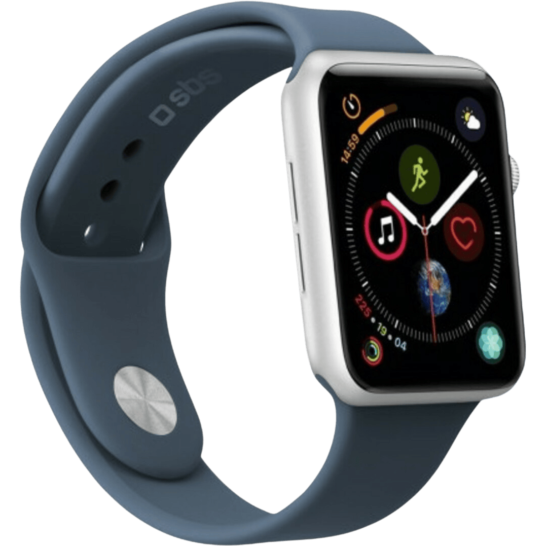 SBS Apple Watch Series 3/4/5/6/7/8/SE 44mm Band - Voorkant