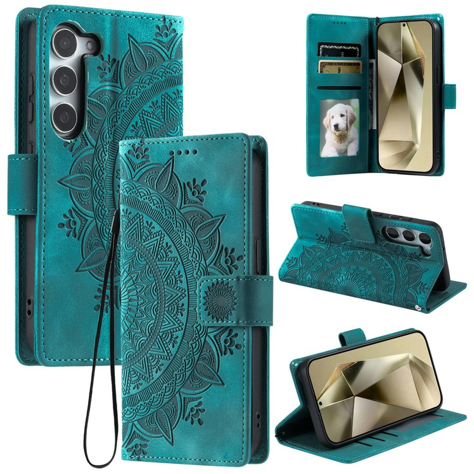 Comfycase Samsung Galaxy S26 Plus Mandala Bookcase Groen