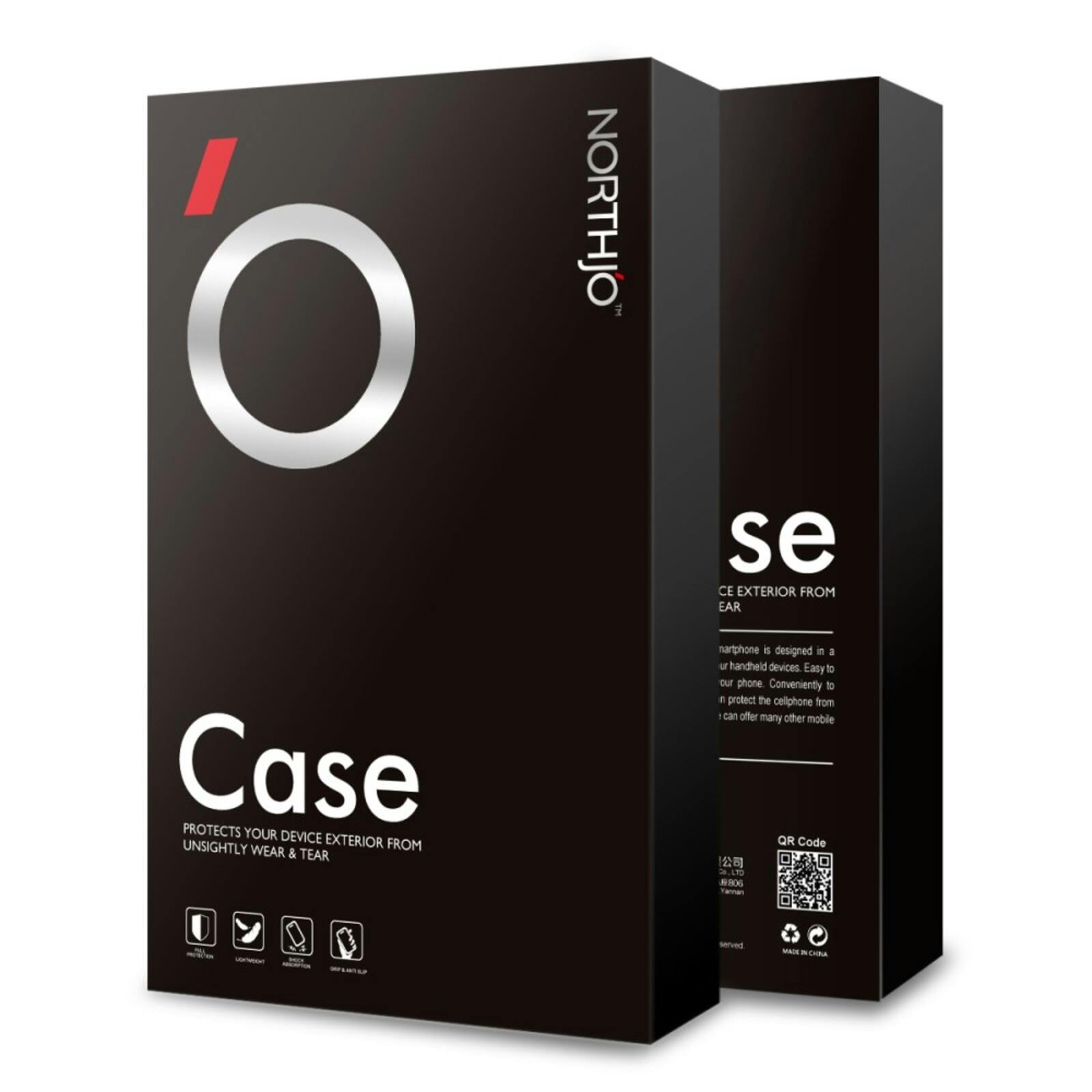 Northjo Samsung Galaxy A56 Hoesje en Screenprotector Transparant